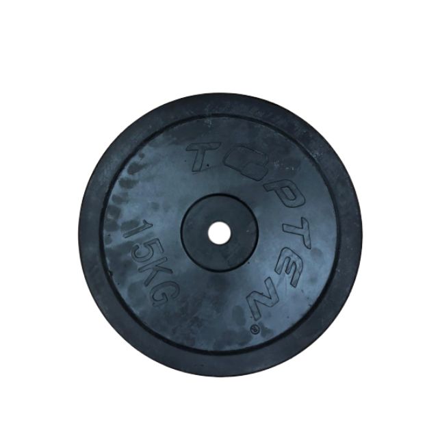 Irm-Fitness Factory Rubber Covered Plates 26Mm 15 Kg Fitness Weight Black Rp-001