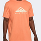 Nike Dri-Fit Trail Men Running T-Shirt Orange