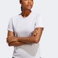 Adidas Own The Run Women Running T-Shirt Silver Dawn