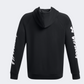 Under Armour Rival Fleece Men Lifestyle Hoody Black/White