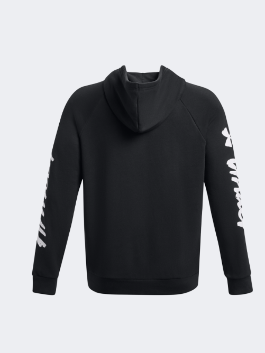 Under Armour Rival Fleece Men Lifestyle Hoody Black/White