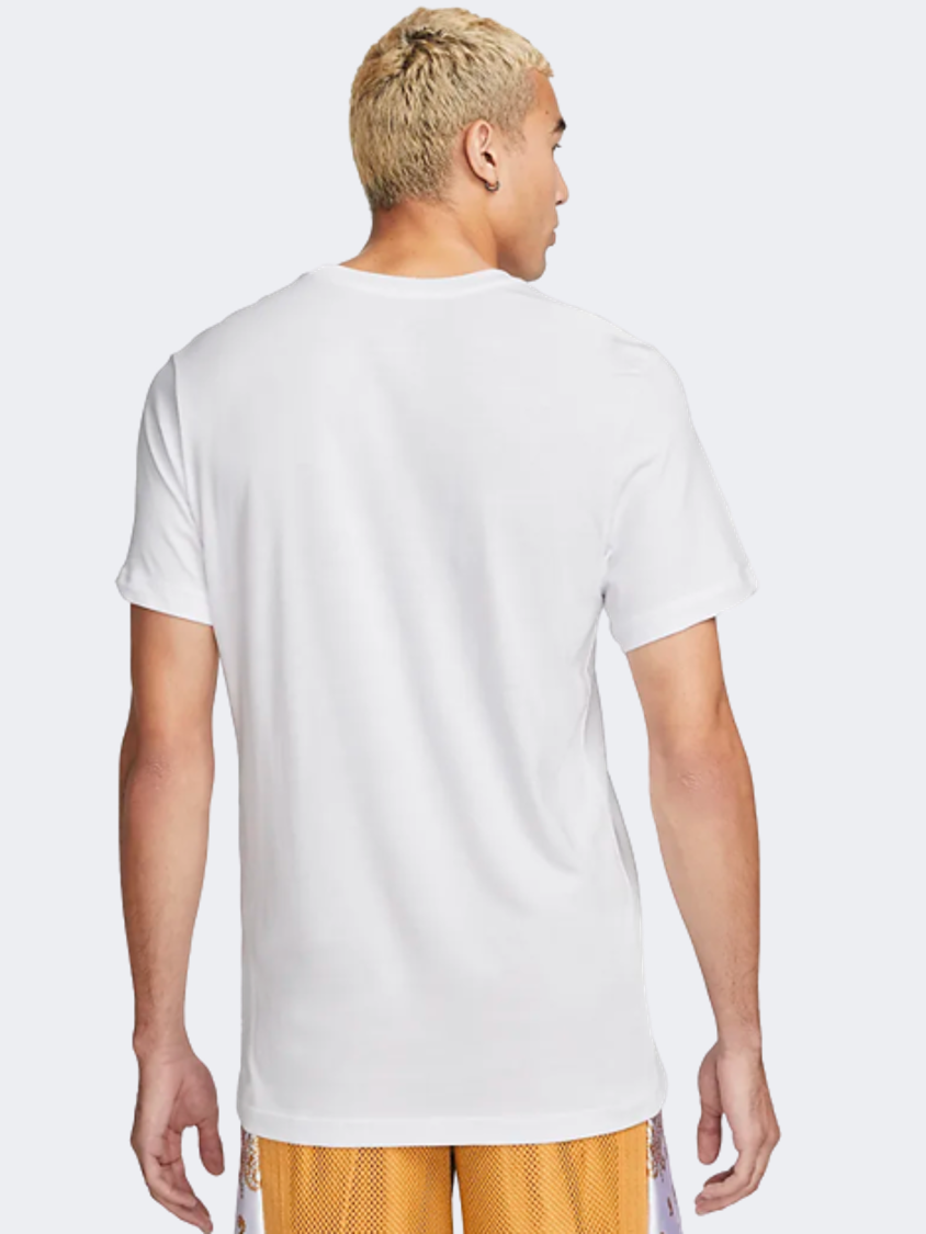 Nike  Men Basketball T-Shirt White