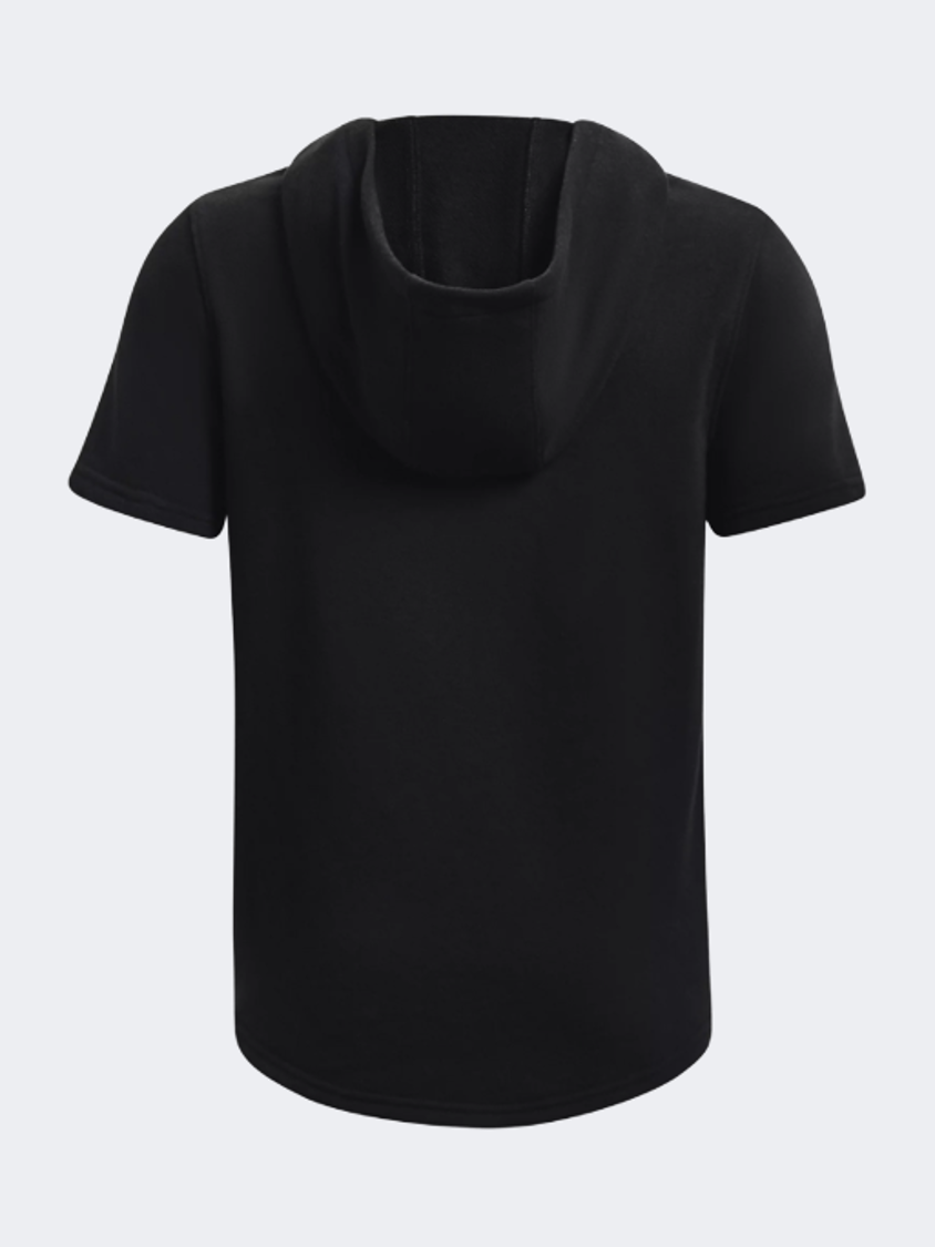 Under Armour Project Rock Hardest Worker Boys Training Hoody Black