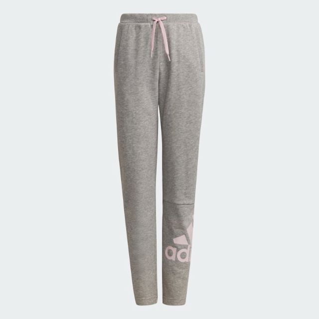 Adidas Essentials French Terry Gs-Girls Lifestyle Pant Grey/Pink