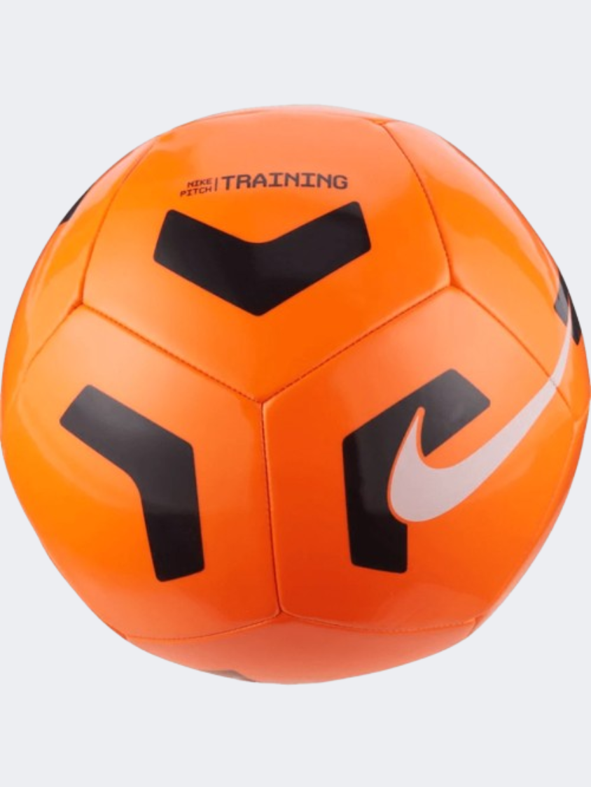 Nike Pitch Train Unisex Football Ball Orange/Black/White