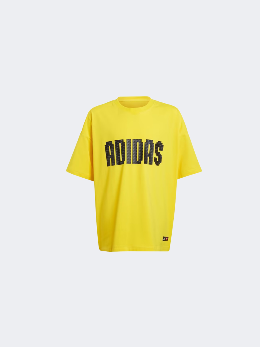 Adidas X Classic Lego Kids-Boys Sportswear T-Shirt Yellow/Black