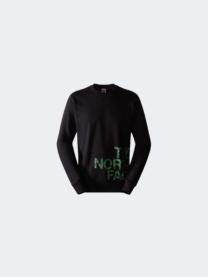 The North Face Blown Up Logo Men Lifestyle Sweatshirt Black