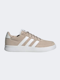 Adidas أحذية رياضية نسائية Breaknet2.0 بيج/أبيض/ذهبي