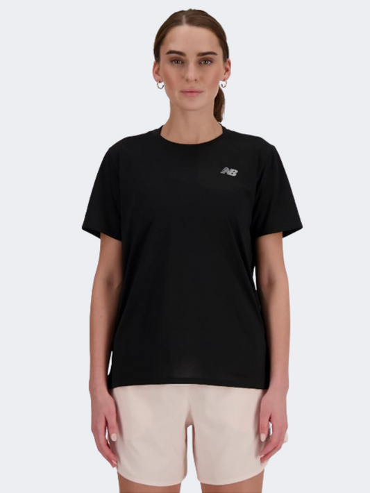 New Balance Essentials Women Performance T-Shirt Black