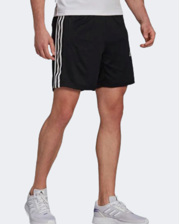 Adidas Primeblue Designed To Move Sport 3-Stripes Men Training Short Black/White Gm2127