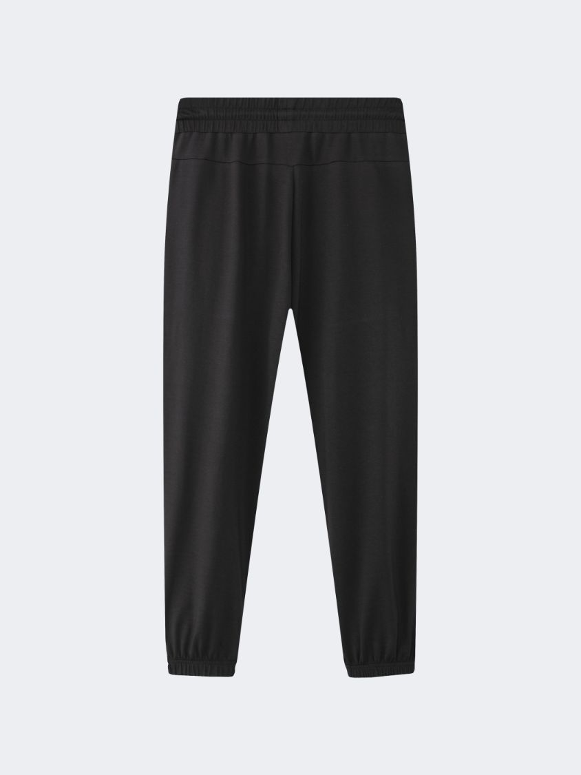 Erke Knitted Women Lifestyle Pant Black