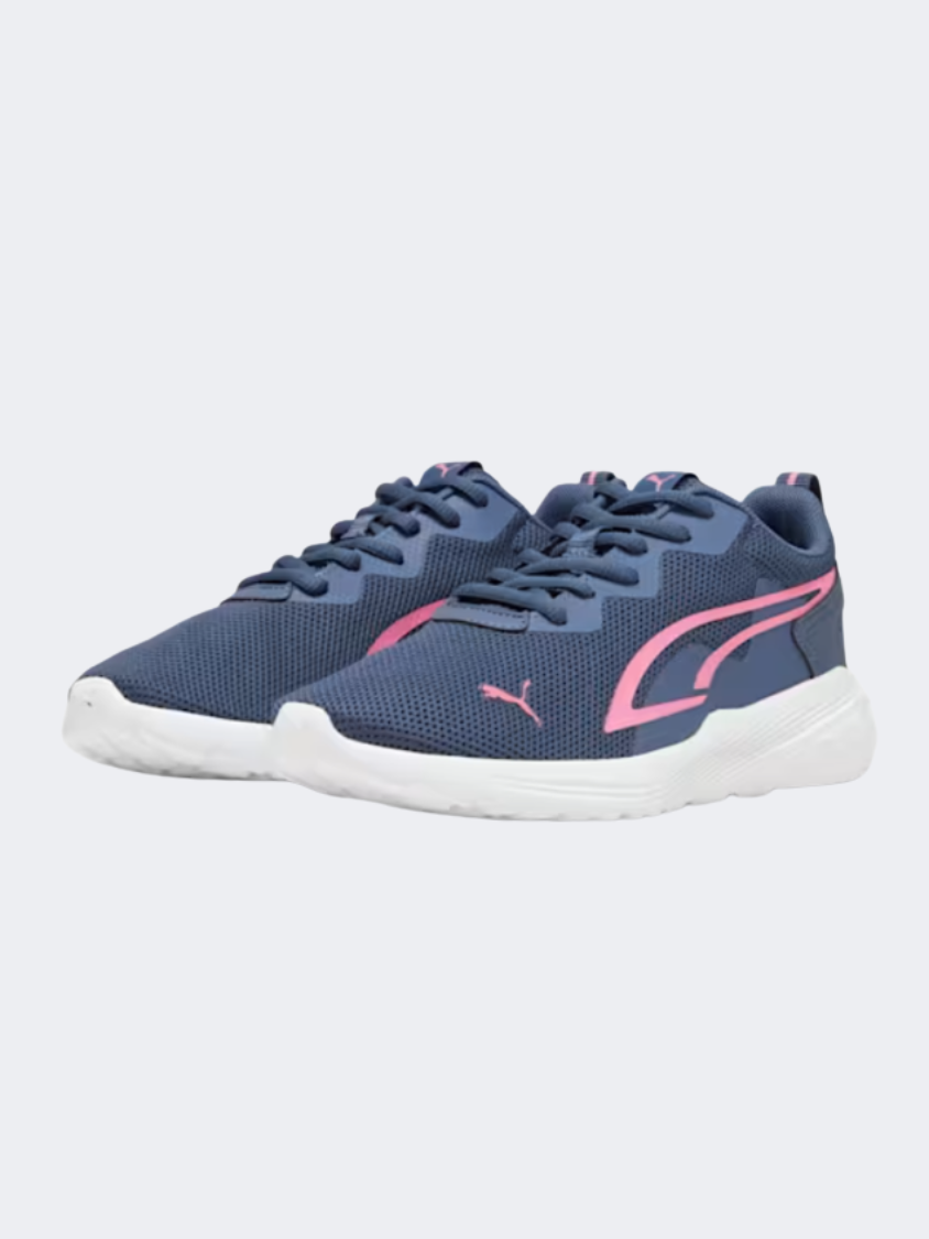 Puma All Day Active Gs-Boys Lifestyle Shoes Inky Blue/Strawberry