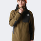 The North Face Athletic Outdoor Softshell Men Lifestyle Jacket Military Olive