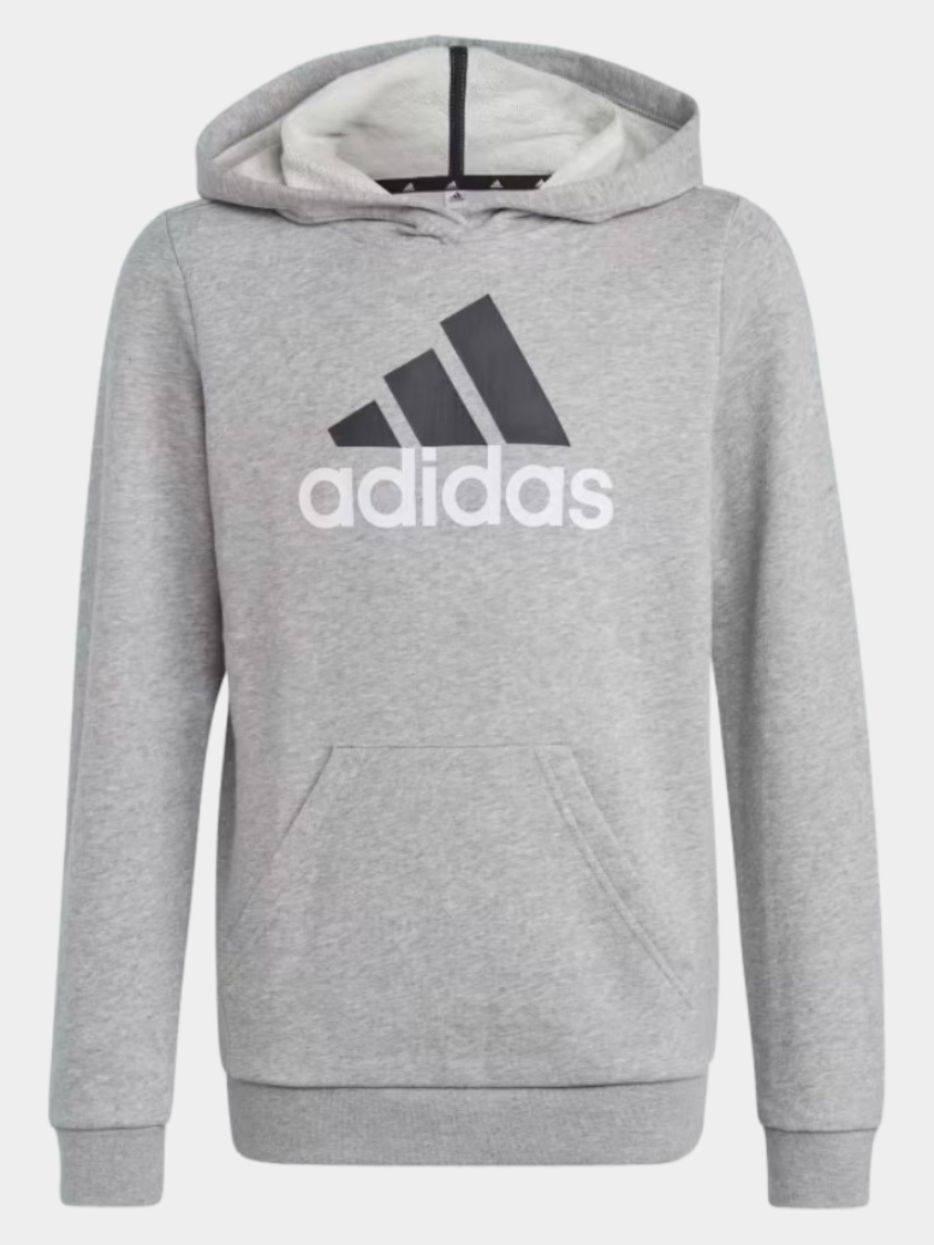 Adidas Essentials  Kids-Boys Sportswear Hoody Grey/White