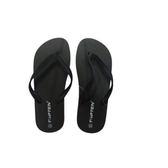 Topten  Men Beach Slippers Grey And Black P804022M