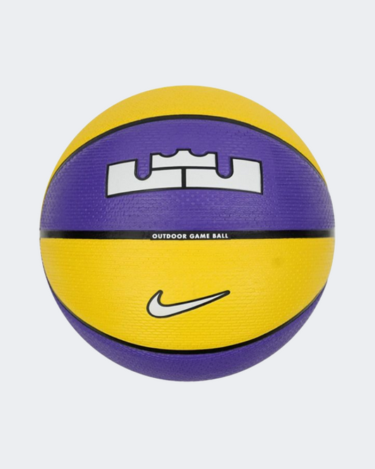 Nike Playground 8P 2.0 Lebron James Men Basketball Ball Yellow/Purple