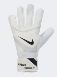 Nike Gk Match Men Football Gloves White/Platinum/Black