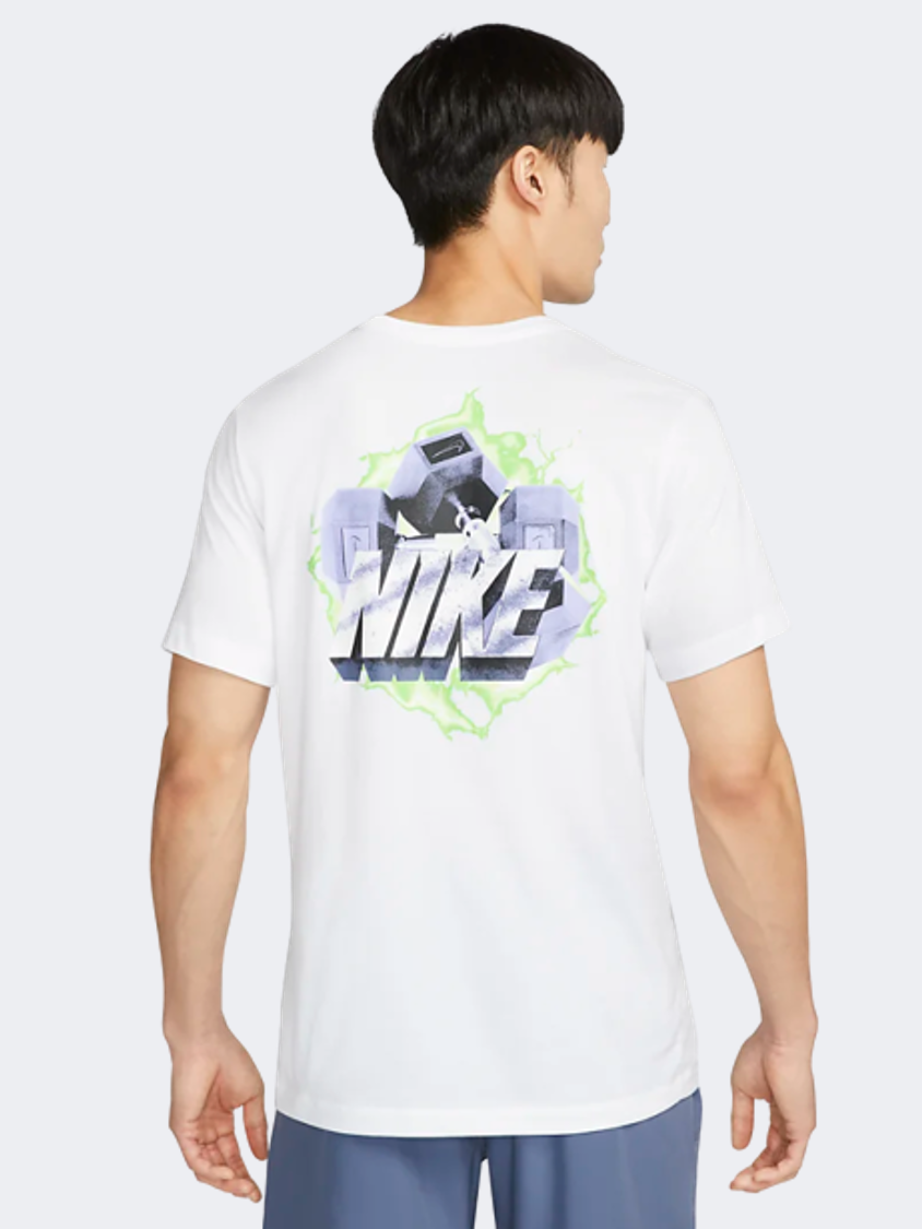 Nike Dri-Fit Men Training T-Shirt White