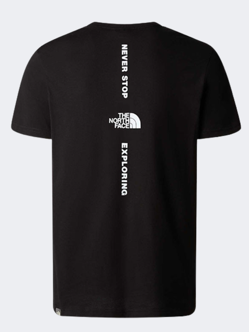 The North Face Vertical Nse Men Lifestyle T-Shirt Black/White
