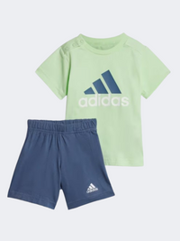 طقم رياضي أولاد من Adidas جرين سبارك/إنك