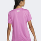 Nike Dri-Fit One Hybrid Grx  Women Training T-Shirt Pink