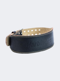 حزام وزن رياضي مبطن هاربنجر 4 إنش أسود