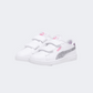 Puma Smash 3.0 Star Glow Ps-Girls Lifestyle Shoes White/Strawberry/Prpl