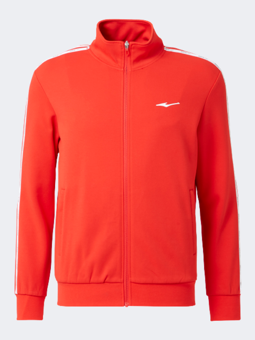 Erke Full Zip Men Training Sweatshirt Red