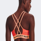Under Armour Project Rock Crossback Women Training Bra Orange