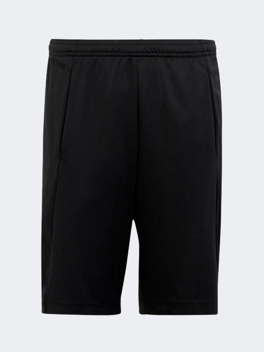 Adidas Essentials Aeroready Logo Gs-Unisex Training Short Black/White