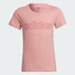 Adidas Essentials Girls Lifestyle T-Shirt Pink