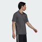 Adidas Aeroready Men Training Polo Short Sleeve Grey Six