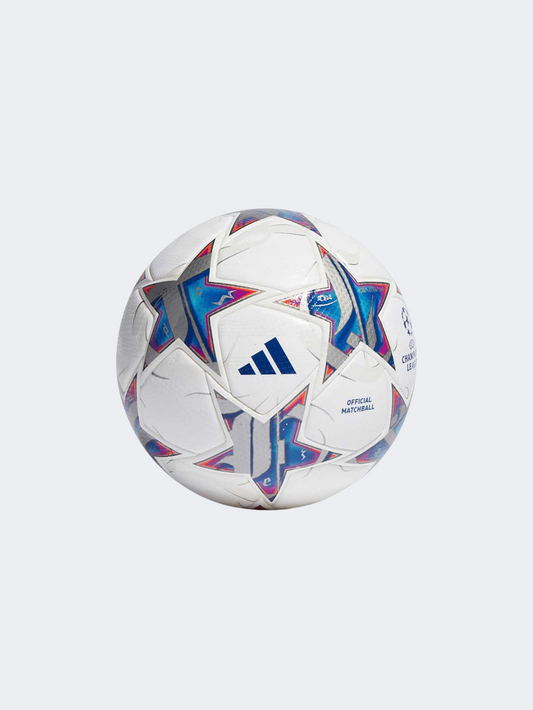 Adidas Ucl Pro Unisex Football Ball White/Cyan/Silver