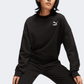 Puma Classics Oversized Women Lifestyle Sweatshirt Black