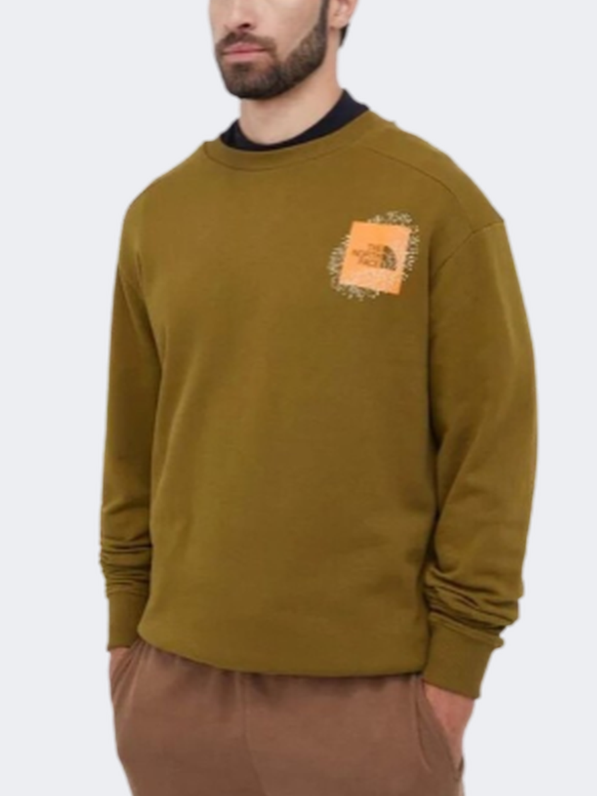 The North Face Graphic Men Lifestyle Sweatshirt Fir Green