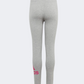 Adidas Essentials Big Logo Women Sportswear Tight Grey/Fuchsia