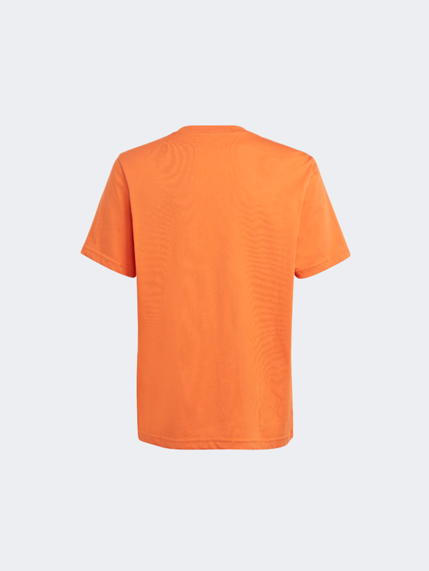 Adidas Adventure Gs-Boys Original T-Shirt Orange