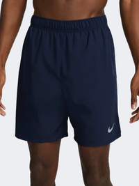 شورت جري رجالي Challenger من Nike أوبسيديان/أسود