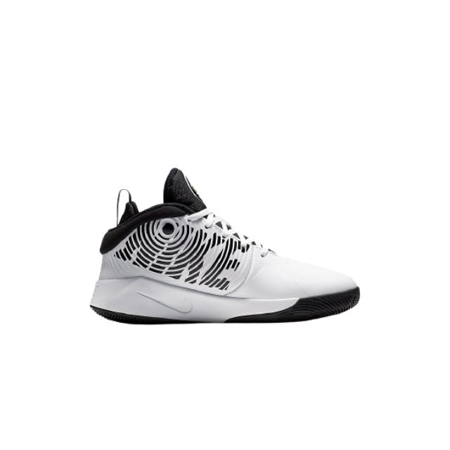 Nike Team Hustle D 9 White/Black-Volt
