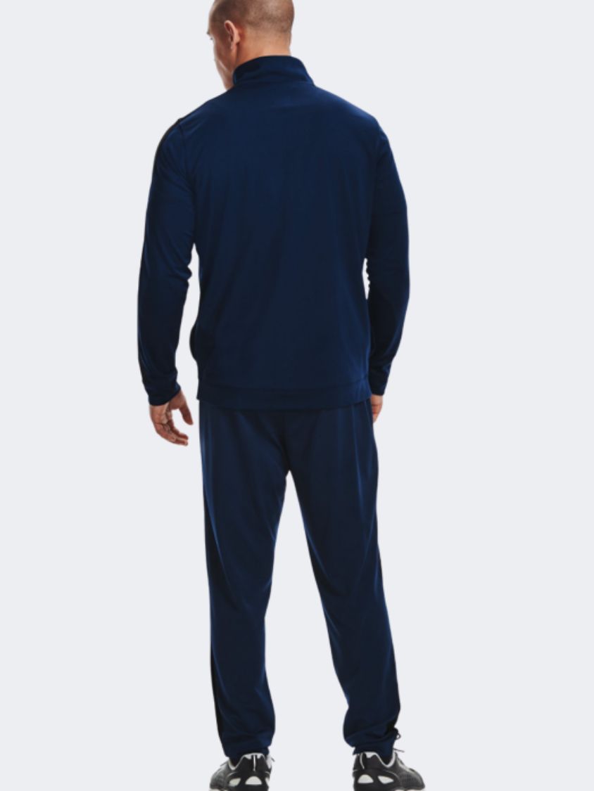 1357139-408 Ua Knit Track Suit Academy Black