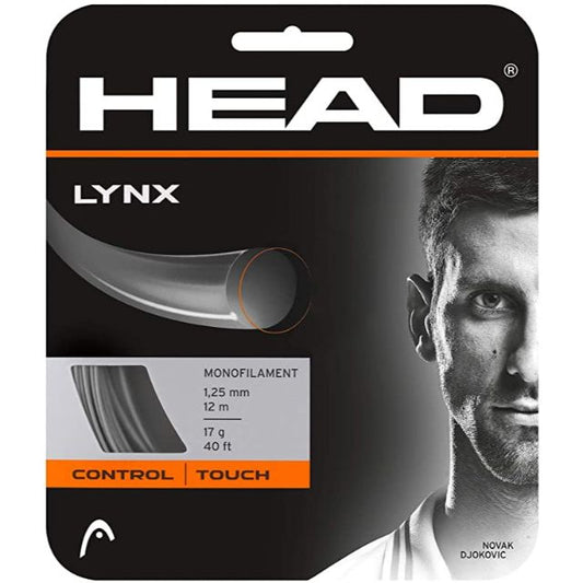 Head Lynx (Set) 16 Tennis Strings Anthracite 281784