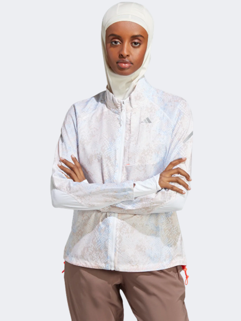 HM4320 Fast Jkt Aop White/Alumin