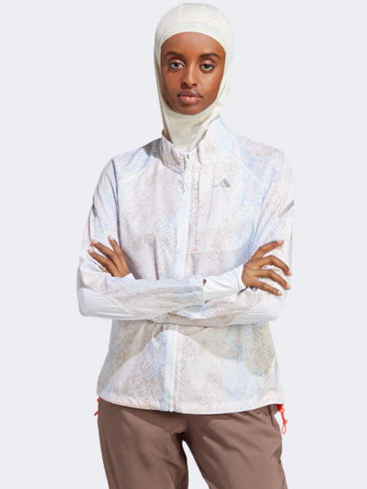 HM4320 Fast Jkt Aop White/Alumin