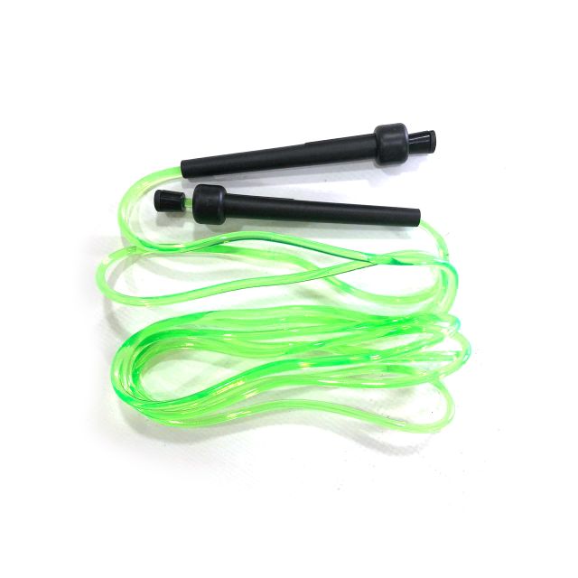 Irm-Fitness Factory Speed Jump Rope With Transparent Pvc Fitness Green/Black