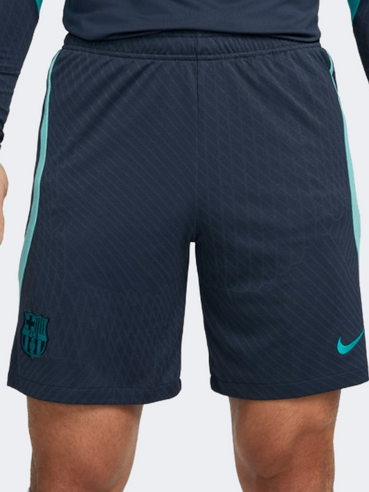 Nike Fc Barcelona Third Kit Strike Men Football Short Blue/Aqua/Energy