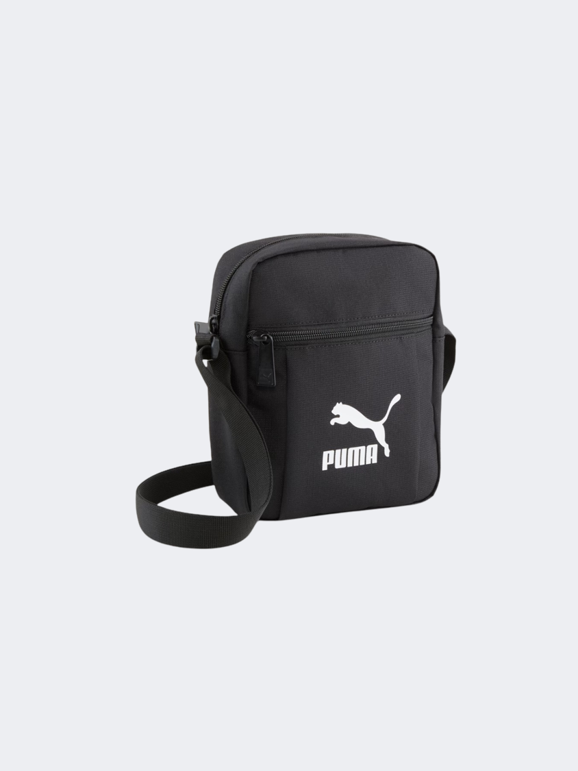 Puma Classics Archive Compact Portable Men Lifestyle Bag Black/White