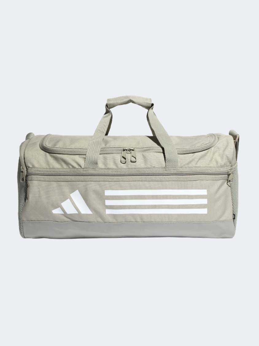 Adidas Essentials Duffel Small Unisex Training Bag Silver Pebble