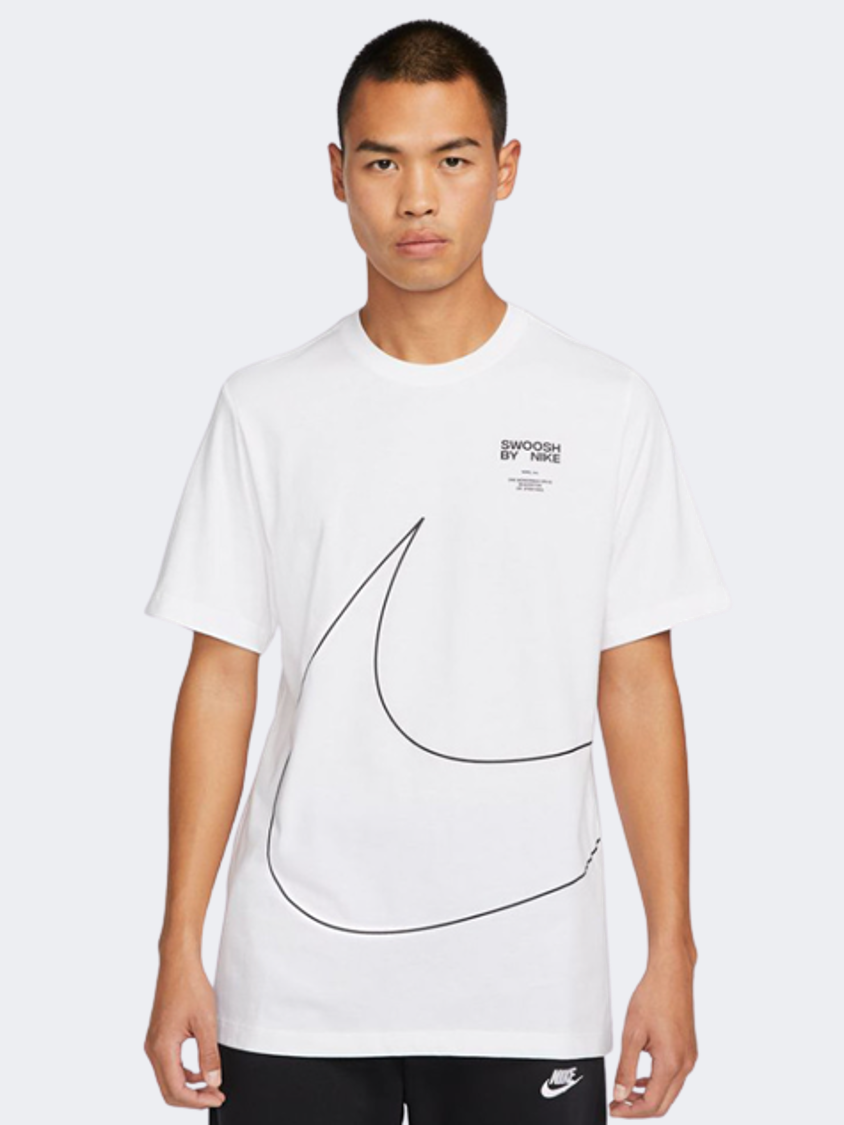 Nike Sportswear Big Swoosh 2 Men Lifestyle T-Shirt White