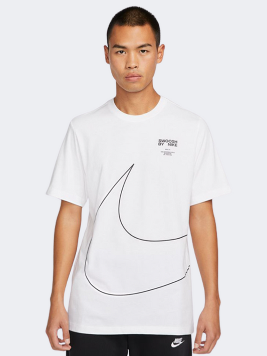 Nike Sportswear Big Swoosh 2 Men Lifestyle T-Shirt White