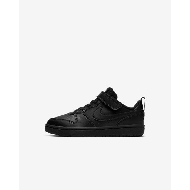 Nike Court Borough Low 2 Ps-Boys Lifestyle Shoes Black Bq5451-001